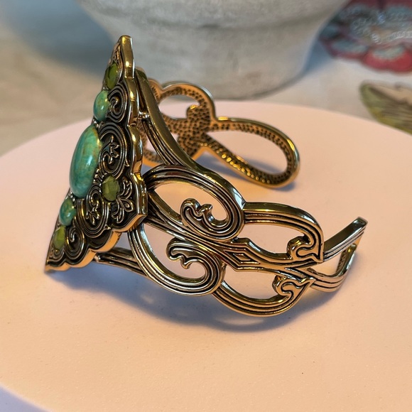 Studio Barse Genuine Turquoise Cuff Bracelet - Picture 4 of 7